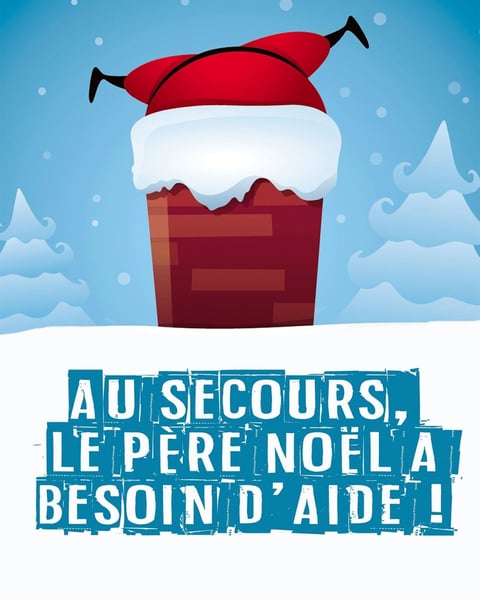 Au secours, le Père Noël a besoin d'aide !