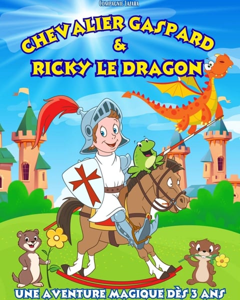 Chevalier Gaspard et Ricky le Dragon