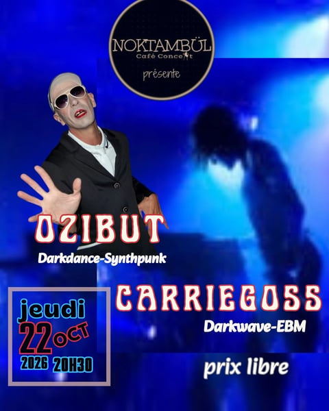 Ozibut : Darkdance-Synthpunk / Carriegoss : Darkwave-EBM