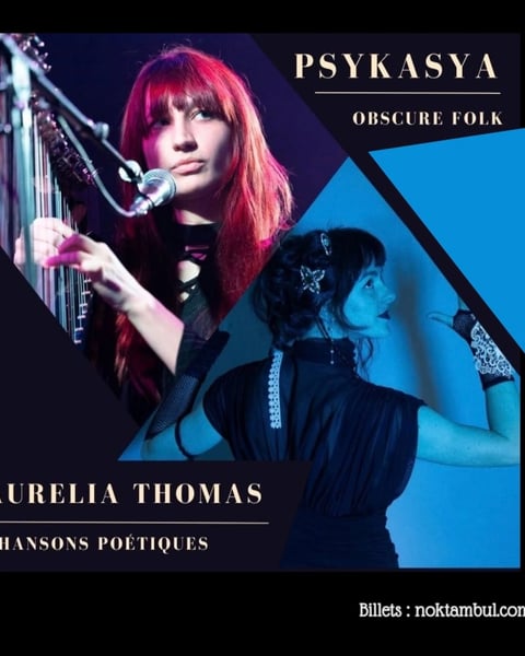 Psykasya・obscure folk //+// Aurélia Thomas・chansons poétiques