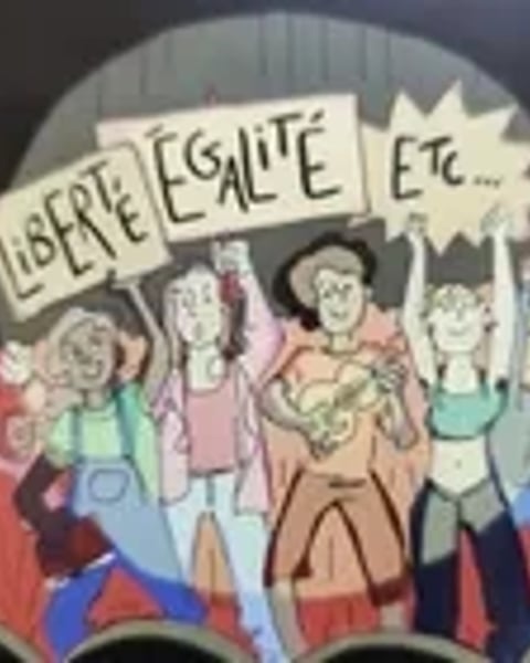 « Liberté, Égalité, Etc. » (chanson, théâtre et Chœur battant)