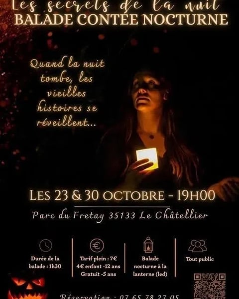 Les secrets de la nuit - balade contée nocturne