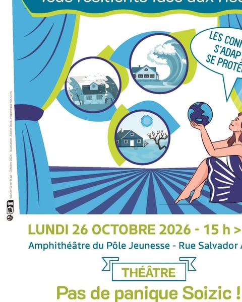 Pas de panique Soizic ! Spectacle participatif sur les risques majeurs