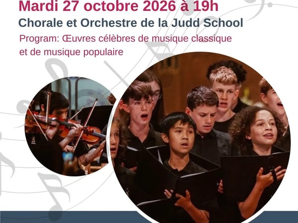 Concert exceptionnel avec jeunes musiciens anglais