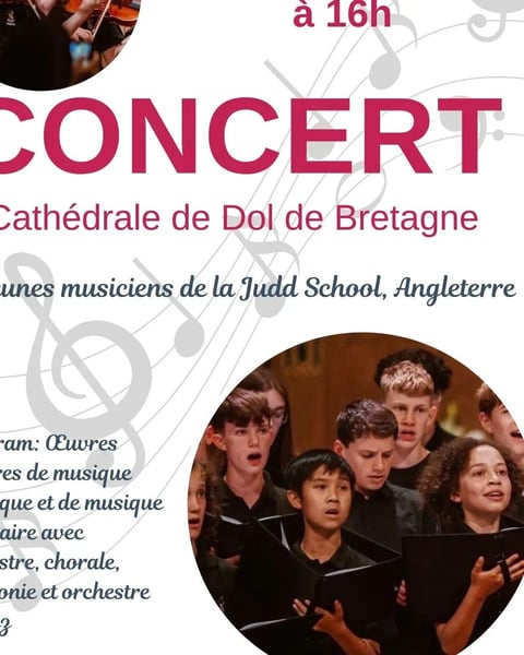 Concert exceptionnel avec jeunes musiciens anglais