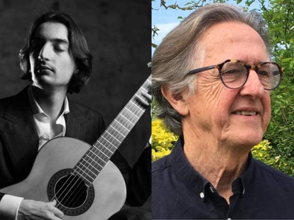 Concert guitare et vin, Christian Stévanin et Antoine Guerrero