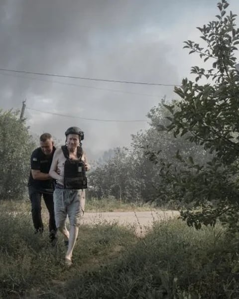 Le soleil de l'Ukraine se lève dans le Donbass - Antoni Lallican